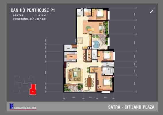 Thiết kế, mẫu nhà của Satra Citiland Plaza | 7